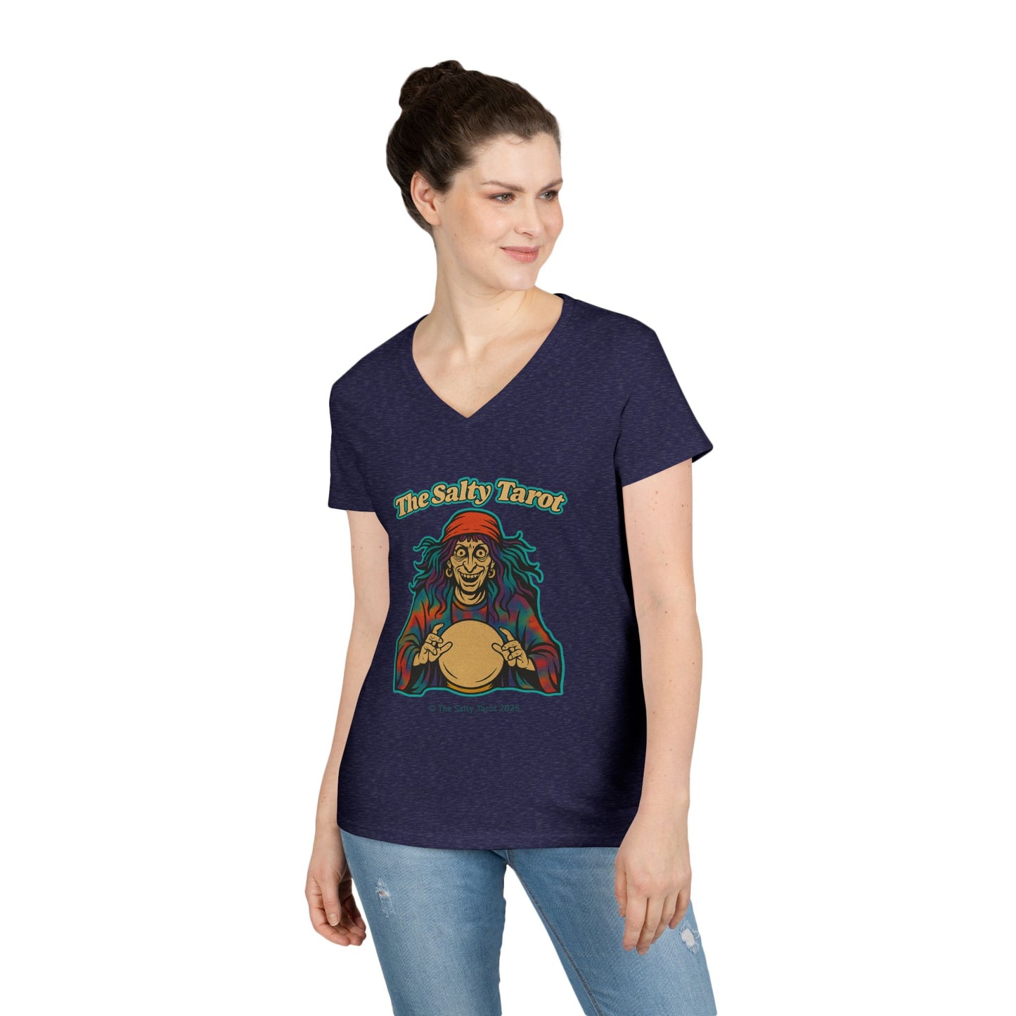 Salty Tarot Women’s Shirt – Magic, Energy & Attitude