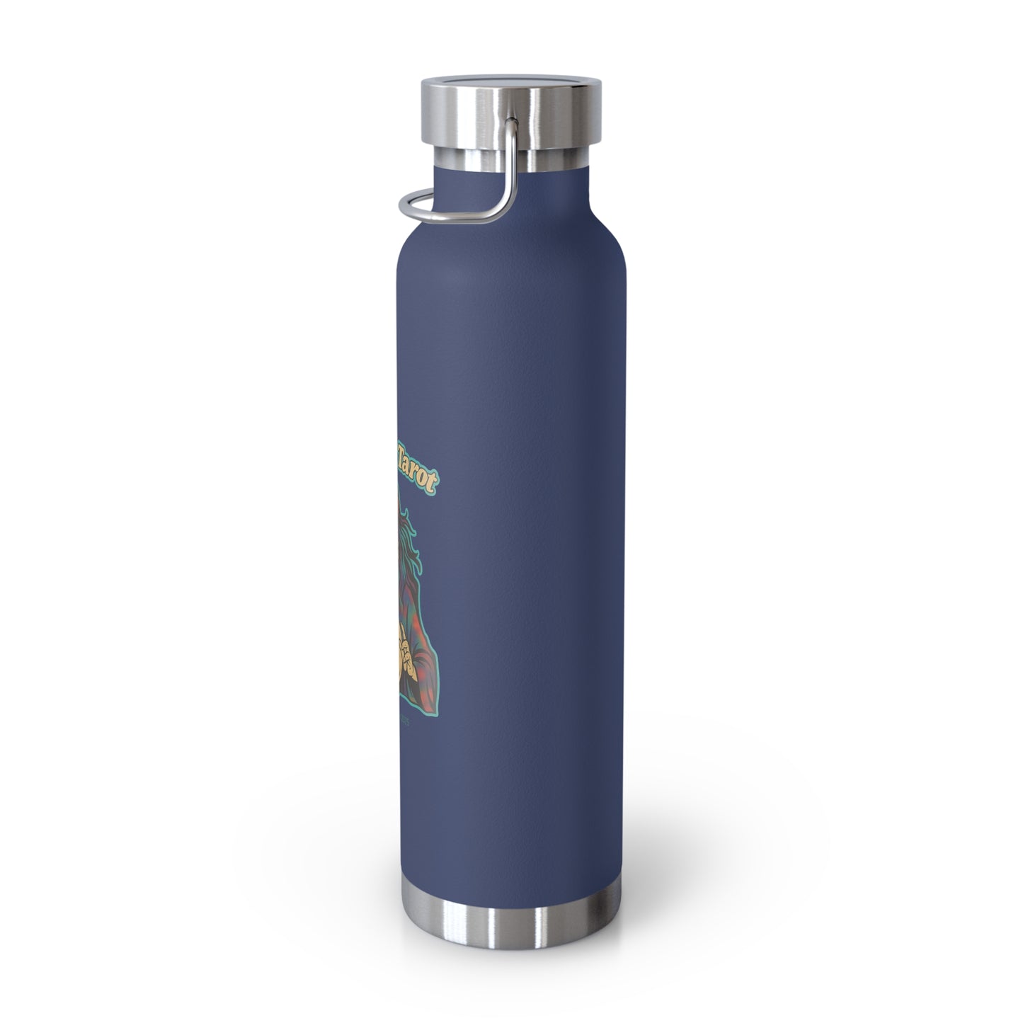 Salty Tarot Copper Vacuum Insulated Water Bottle – Mystical, Durable & Travel Ready