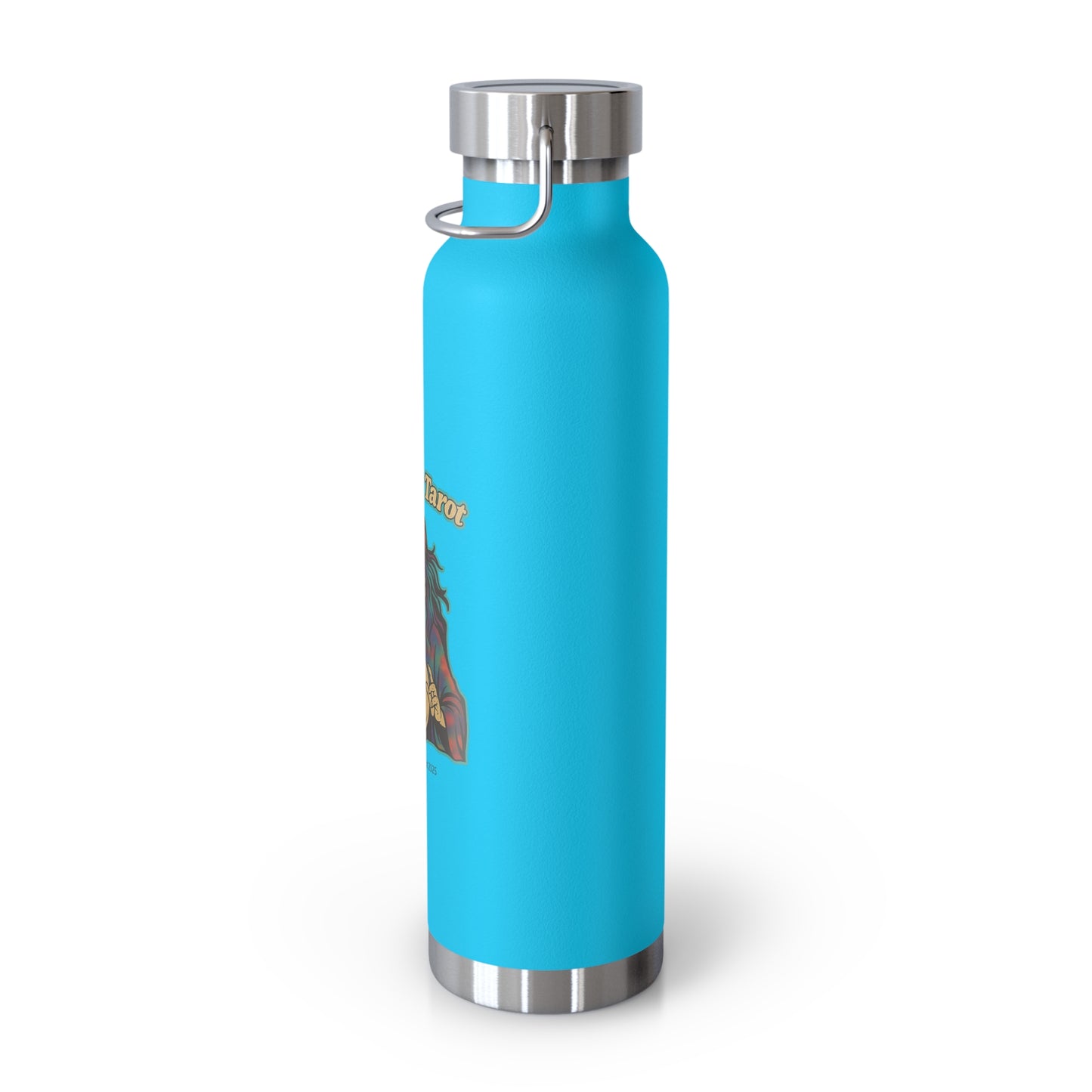 Salty Tarot Copper Vacuum Insulated Water Bottle – Mystical, Durable & Travel Ready