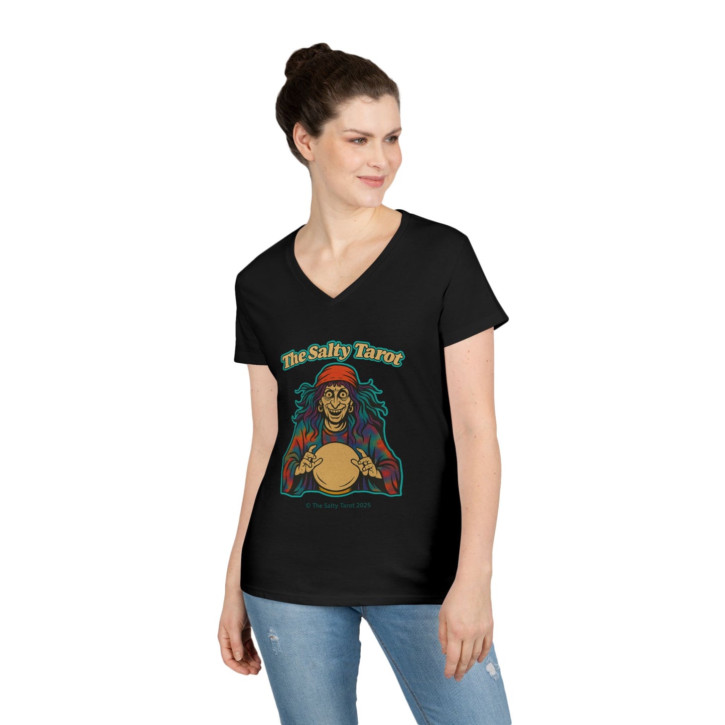Salty Tarot Women’s Shirt – Magic, Energy & Attitude
