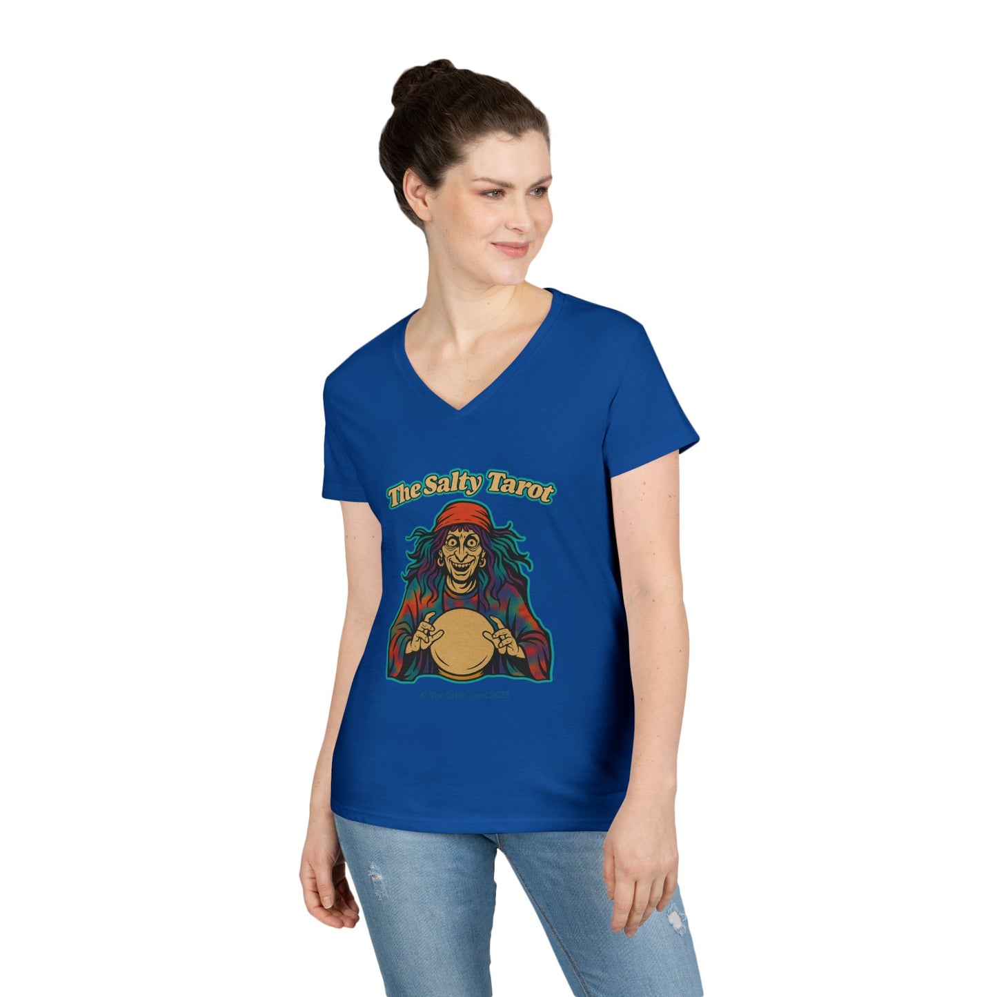 Salty Tarot Women’s Shirt – Magic, Energy & Attitude