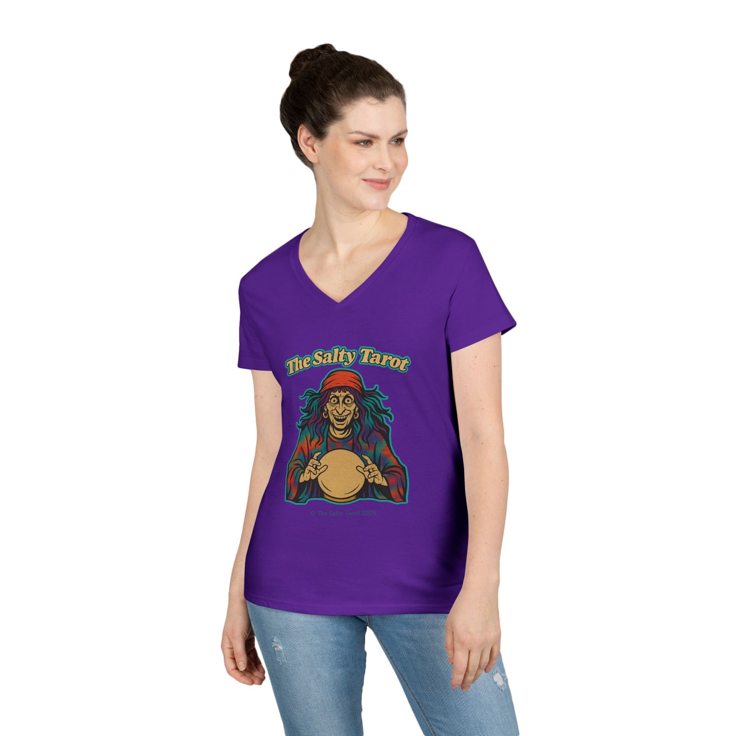 Salty Tarot Women’s Shirt – Magic, Energy & Attitude