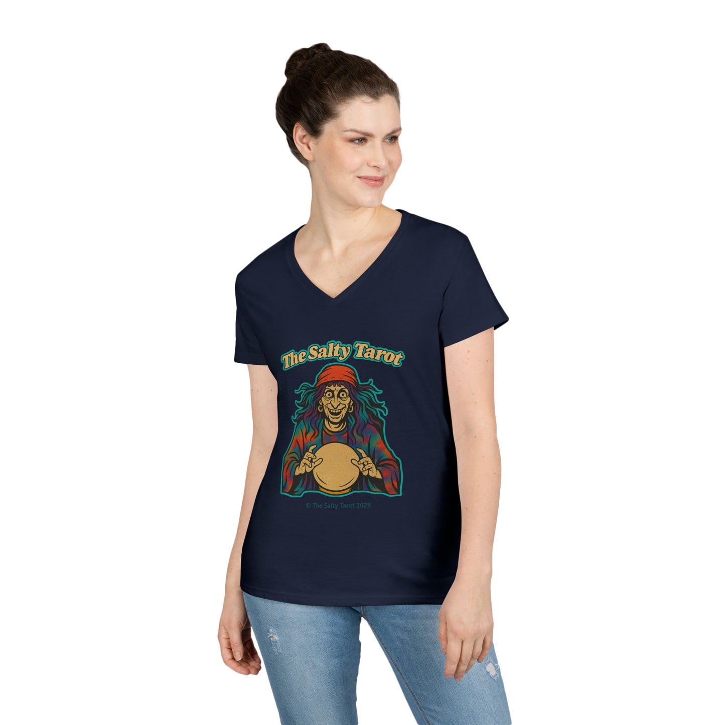Salty Tarot Women’s Shirt – Magic, Energy & Attitude