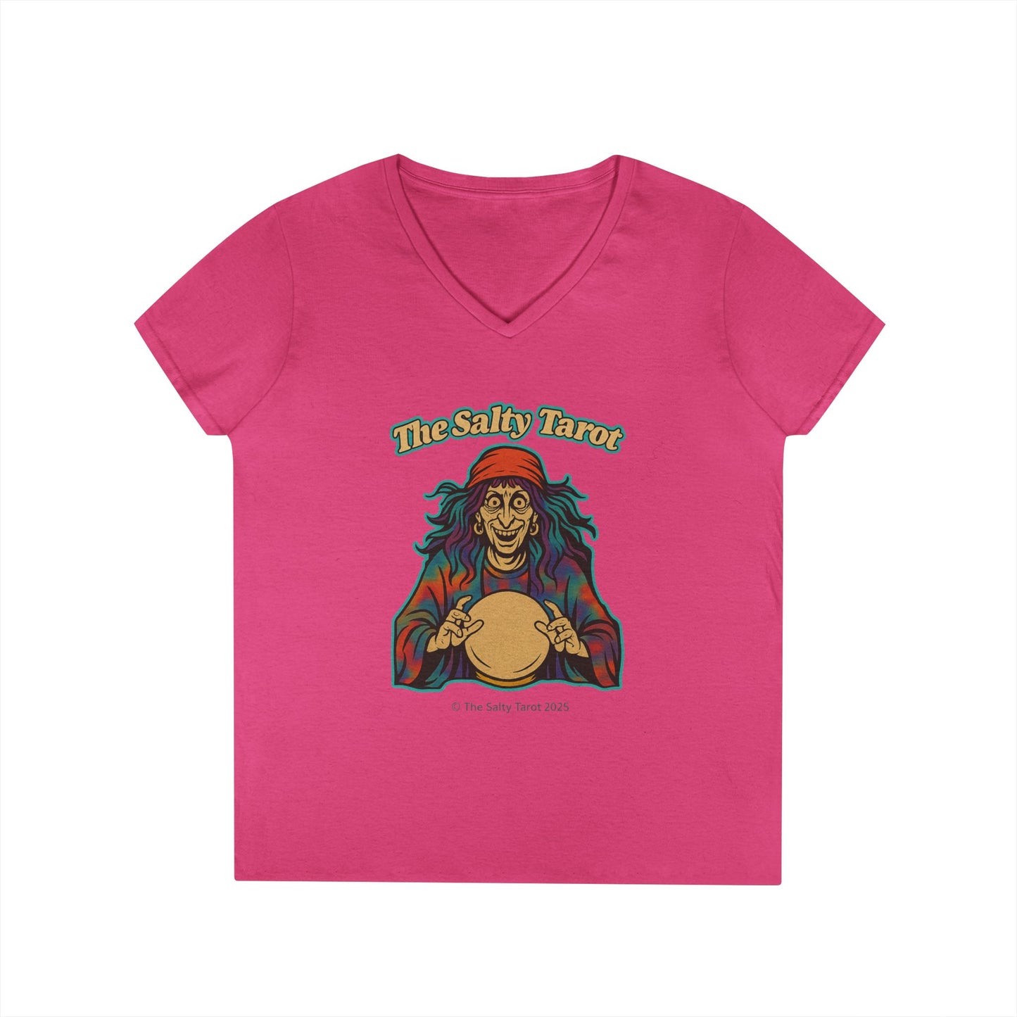 Salty Tarot Women’s Shirt – Magic, Energy & Attitude