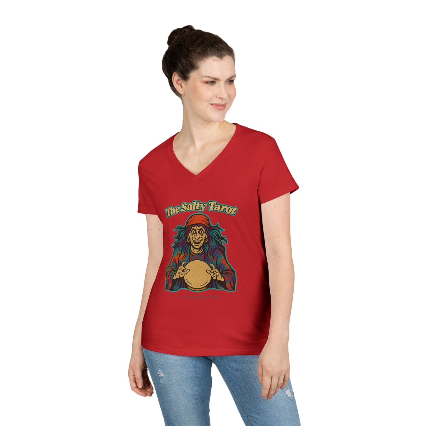 Salty Tarot Women’s Shirt – Magic, Energy & Attitude