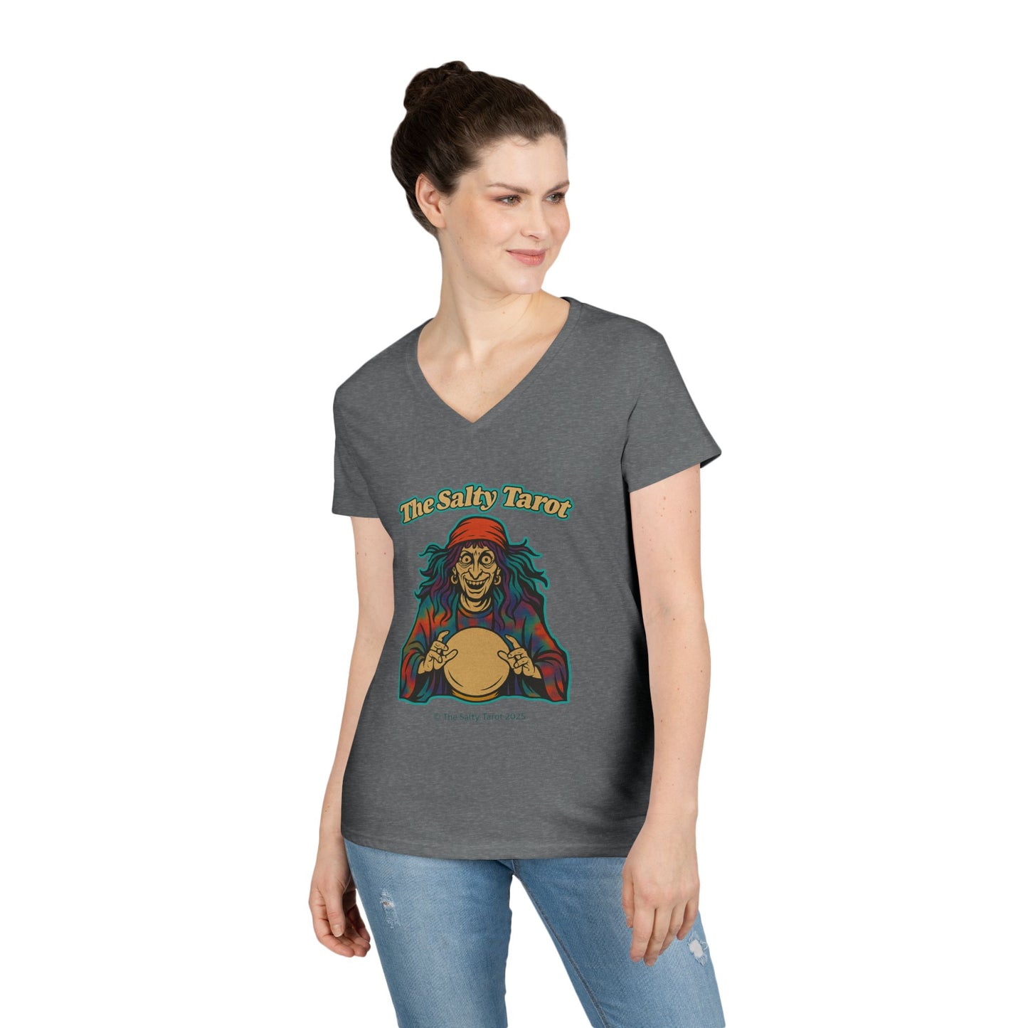 Salty Tarot Women’s Shirt – Magic, Energy & Attitude