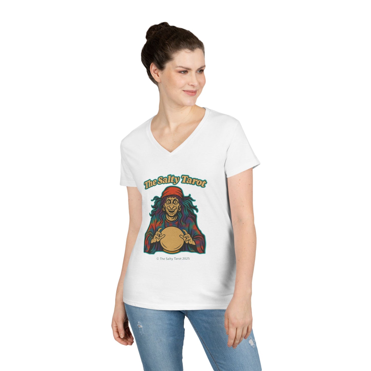 Salty Tarot Women’s Shirt – Magic, Energy & Attitude