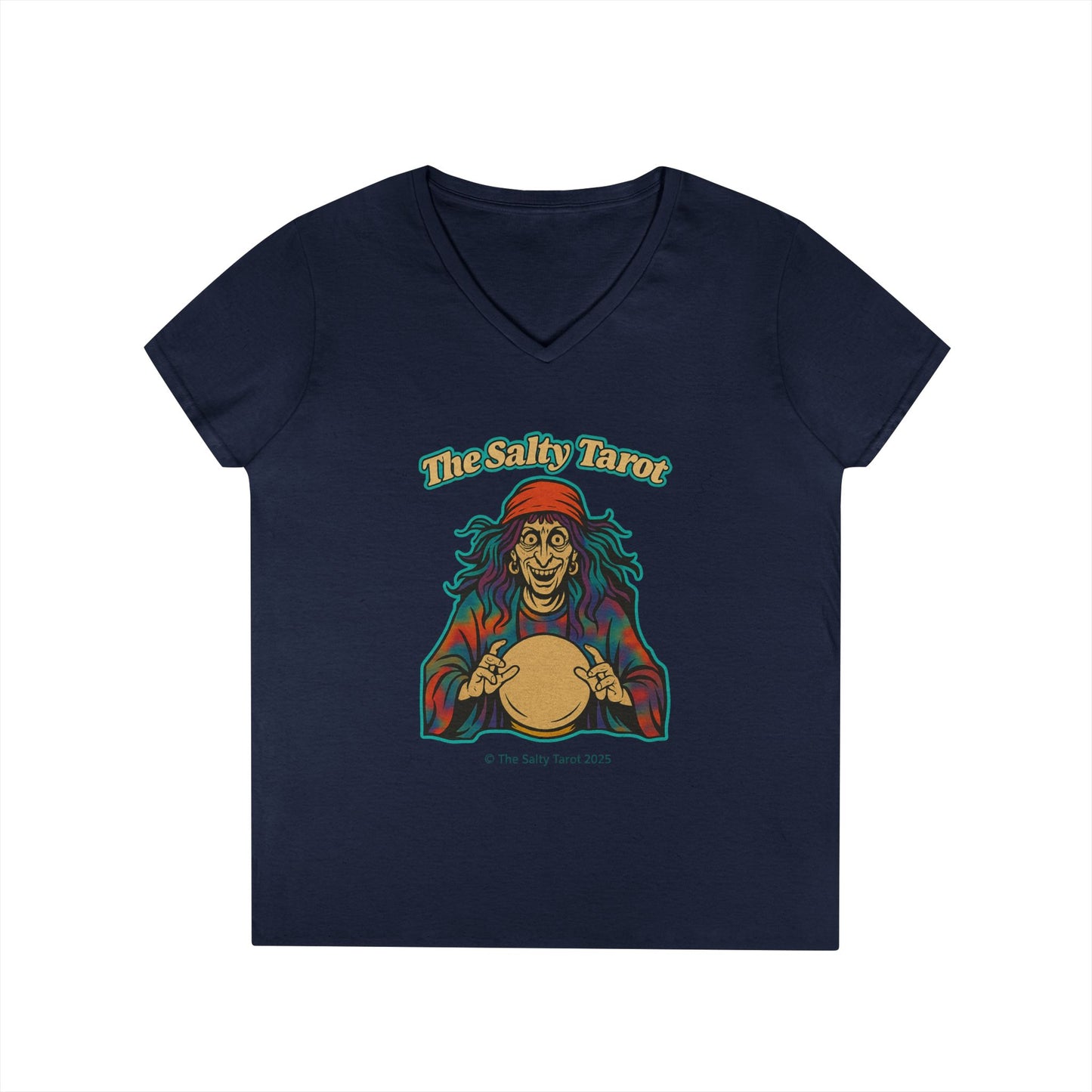 Salty Tarot Women’s Shirt – Magic, Energy & Attitude