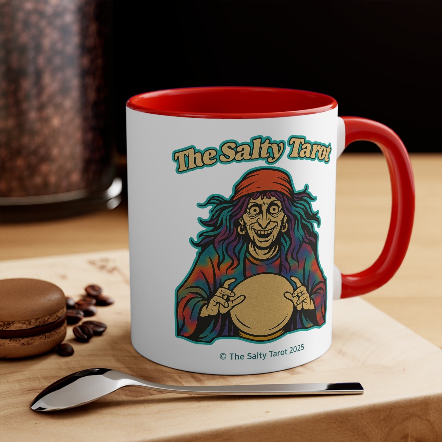 Salty Tarot Coffee Mug – Salty, Mystical & Magical Gift Idea