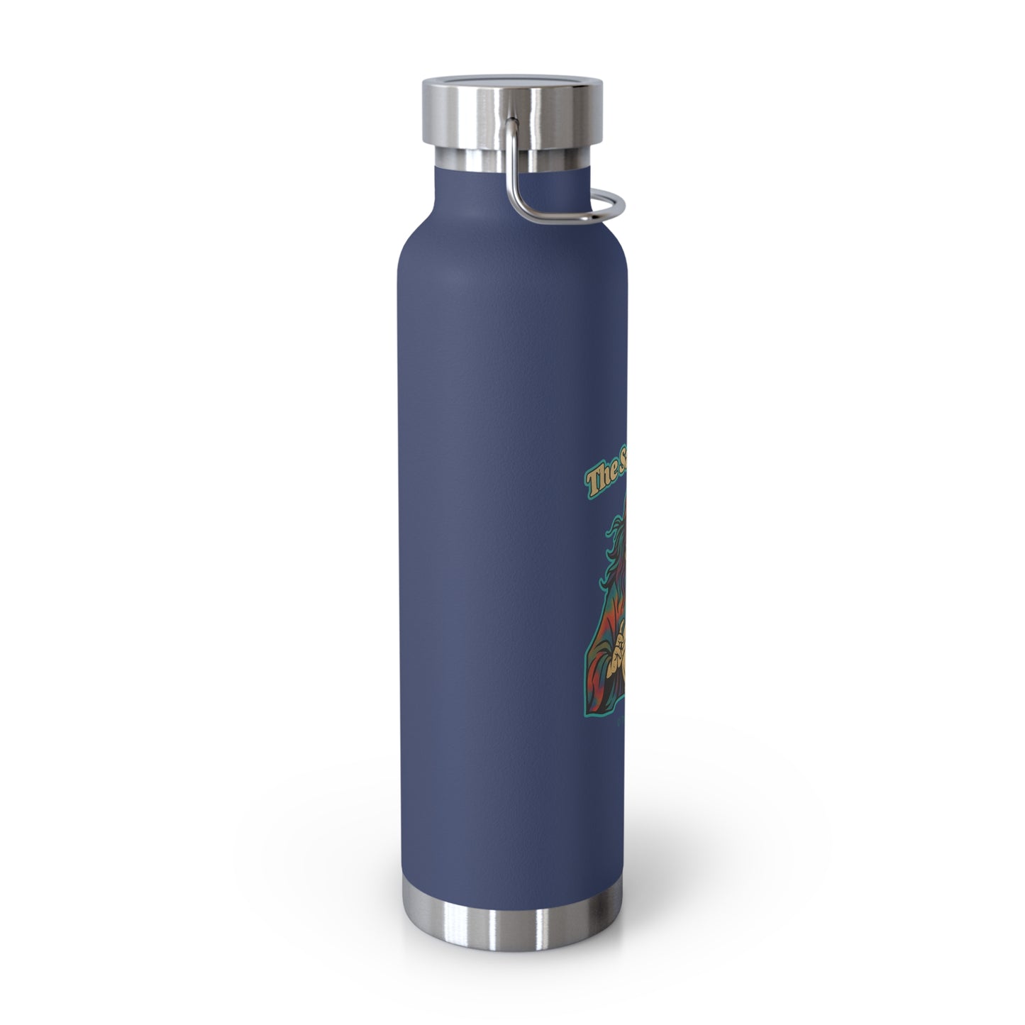 Salty Tarot Copper Vacuum Insulated Water Bottle – Mystical, Durable & Travel Ready