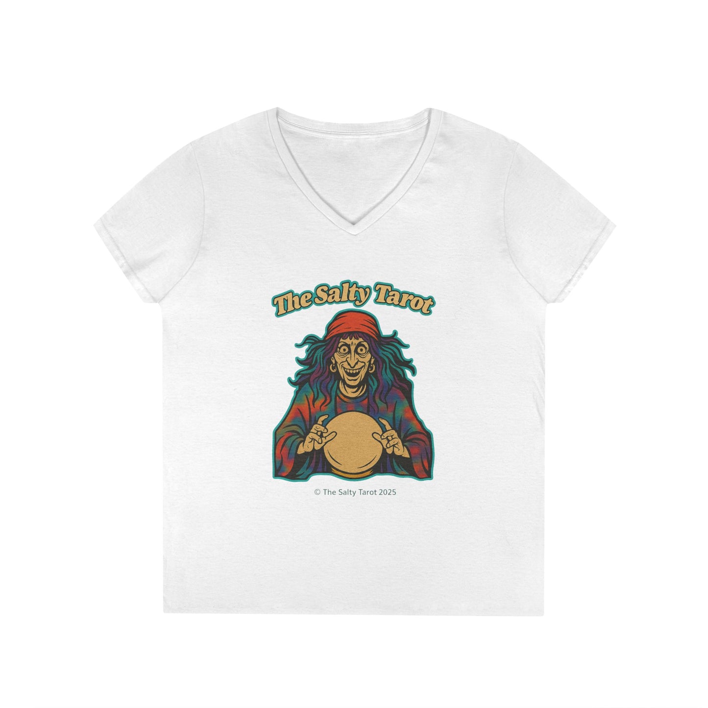 Salty Tarot Women’s Shirt – Magic, Energy & Attitude