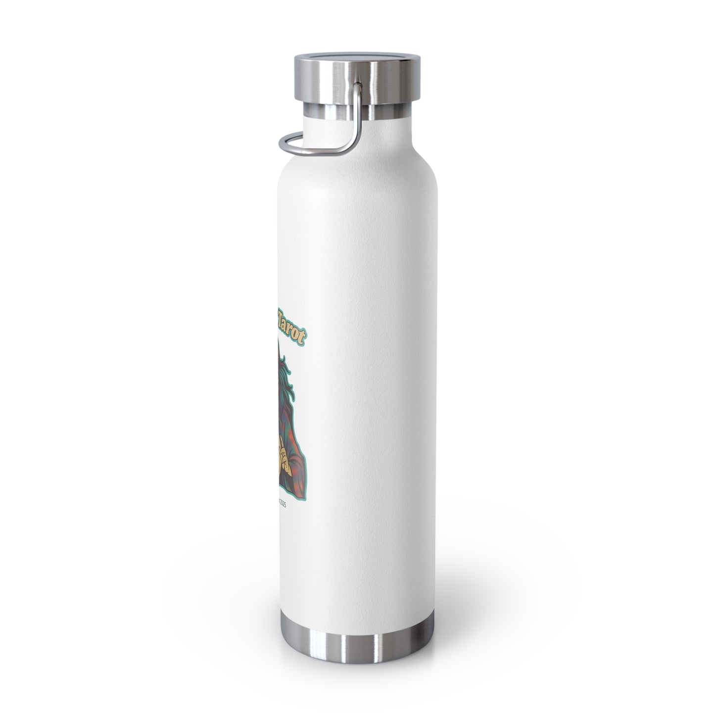 Salty Tarot Copper Vacuum Insulated Water Bottle – Mystical, Durable & Travel Ready