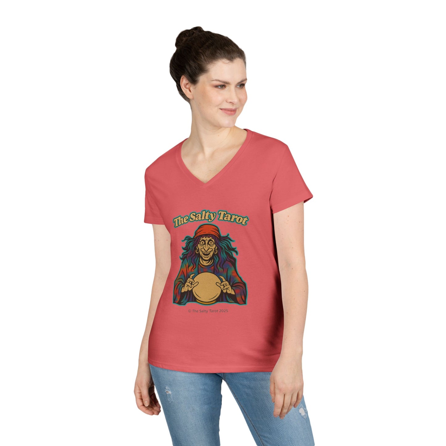 Salty Tarot Women’s Shirt – Magic, Energy & Attitude