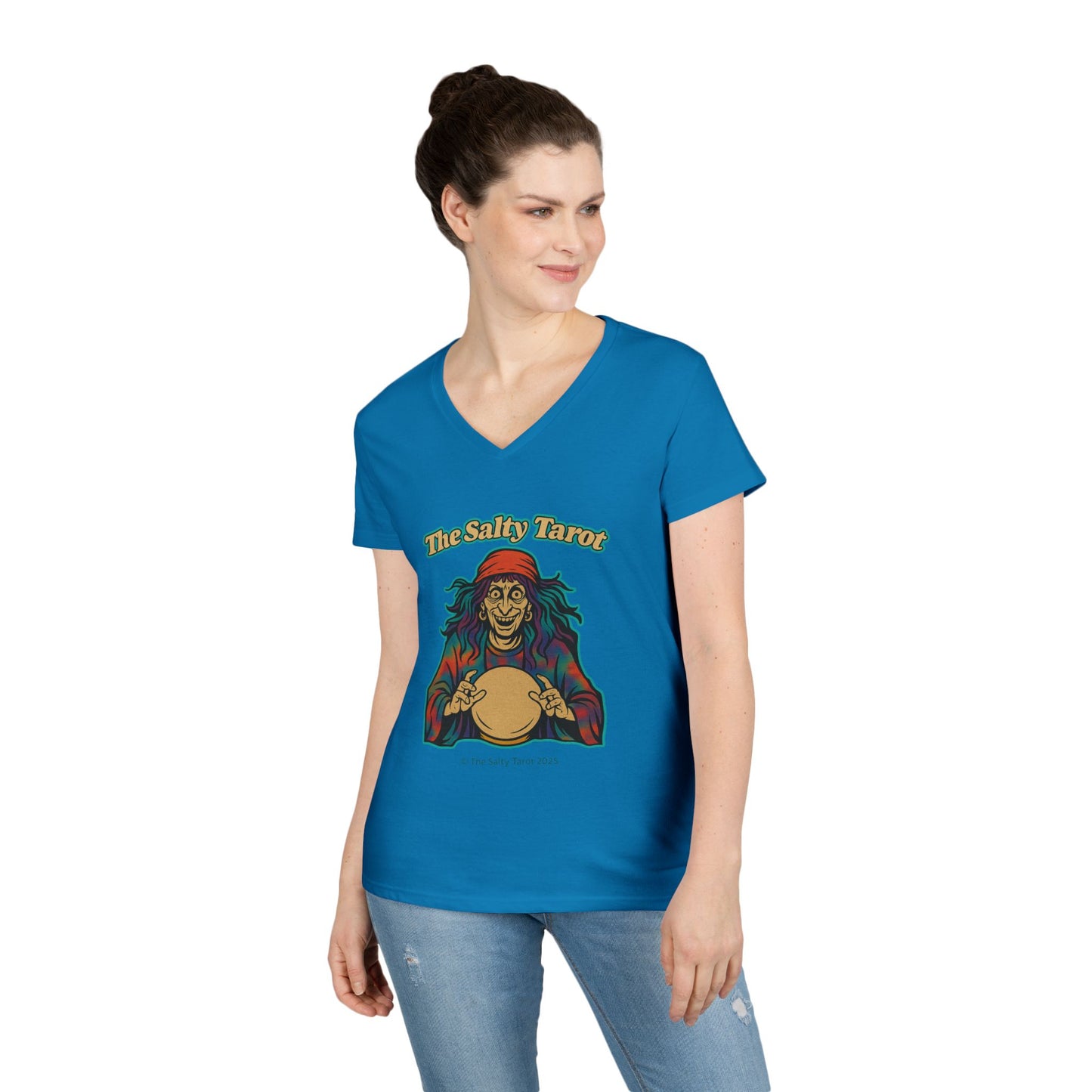 Salty Tarot Women’s Shirt – Magic, Energy & Attitude