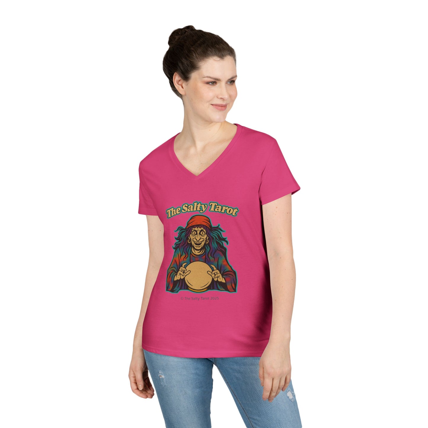Salty Tarot Women’s Shirt – Magic, Energy & Attitude