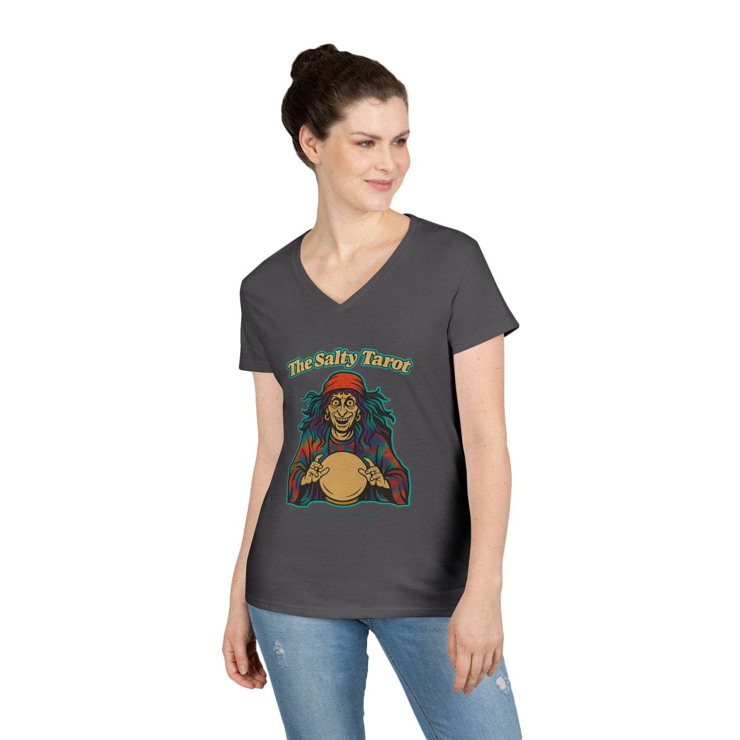 Salty Tarot Women’s Shirt – Magic, Energy & Attitude