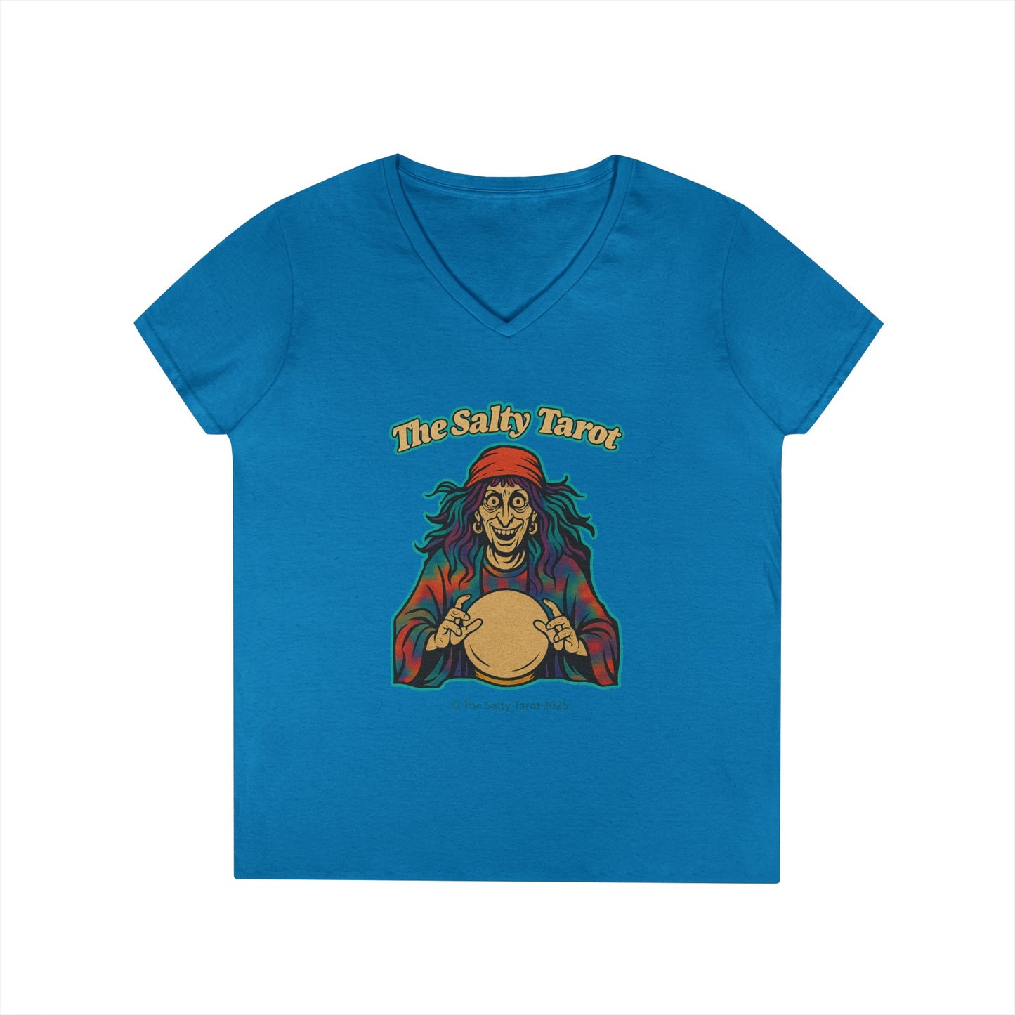 Salty Tarot Women’s Shirt – Magic, Energy & Attitude