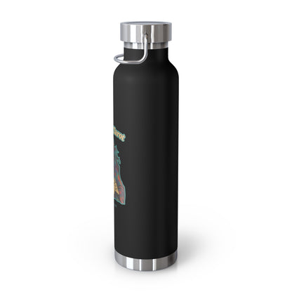 Salty Tarot Copper Vacuum Insulated Water Bottle – Mystical, Durable & Travel Ready