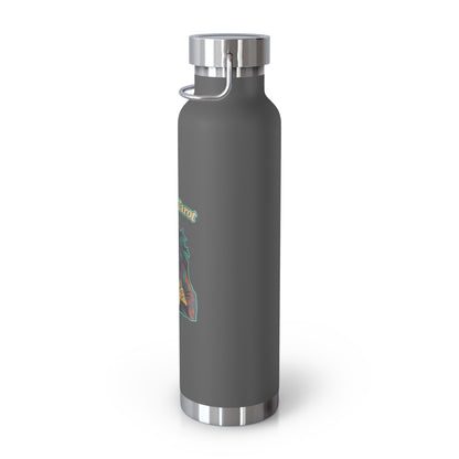 Salty Tarot Copper Vacuum Insulated Water Bottle – Mystical, Durable & Travel Ready