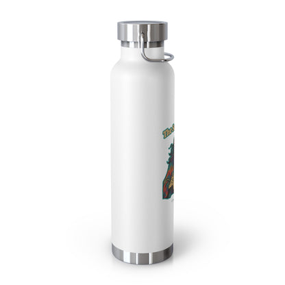 Salty Tarot Copper Vacuum Insulated Water Bottle – Mystical, Durable & Travel Ready