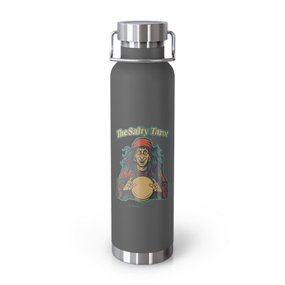 Salty Tarot Copper Vacuum Insulated Water Bottle – Mystical, Durable & Travel Ready