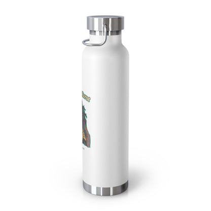 Salty Tarot Copper Vacuum Insulated Water Bottle – Mystical, Durable & Travel Ready